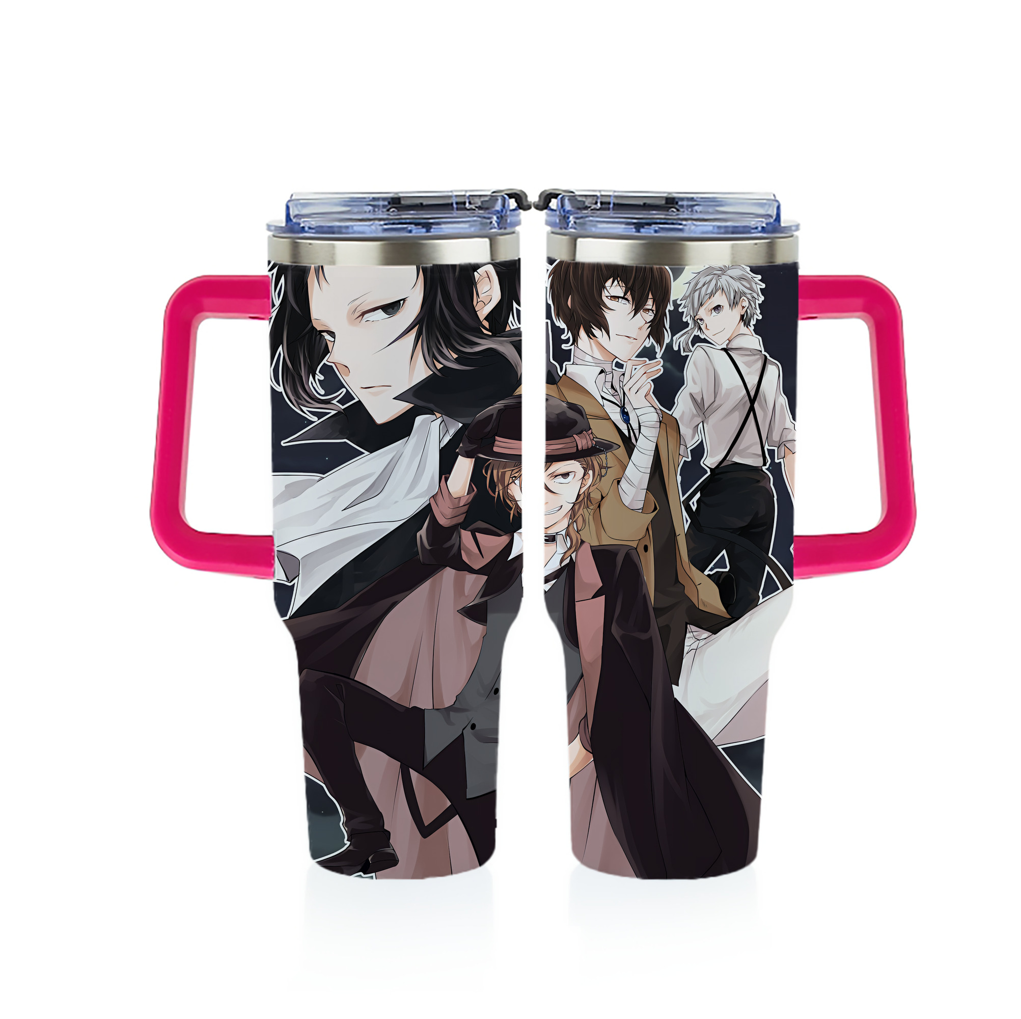 （画像用） 文豪ストレイドッグス Bungo Stray Dogs 1200ｍLフルプリント車用タンブラー